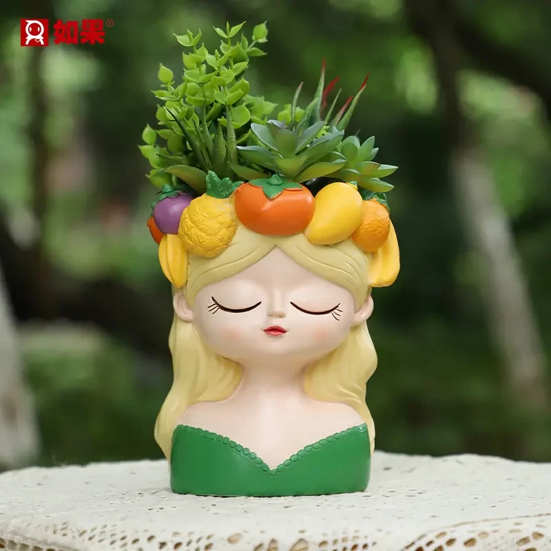 硕果累累土培多肉中号花盆仙女鲜花玫瑰百合盆栽客厅如果