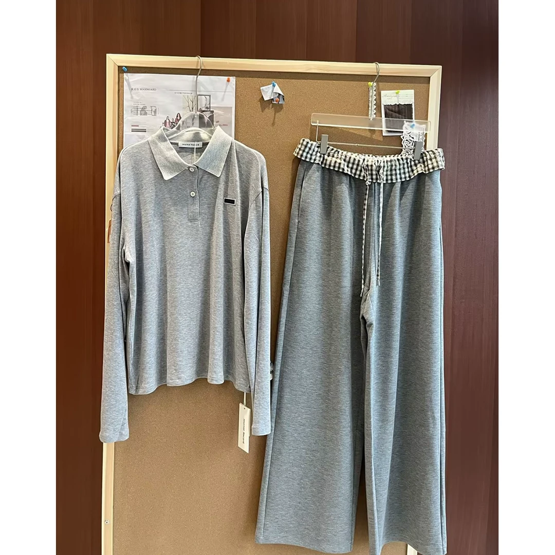 JOURNAL RECORD设计师品牌格纹拼接运动裤DSC买手店BY5J11060