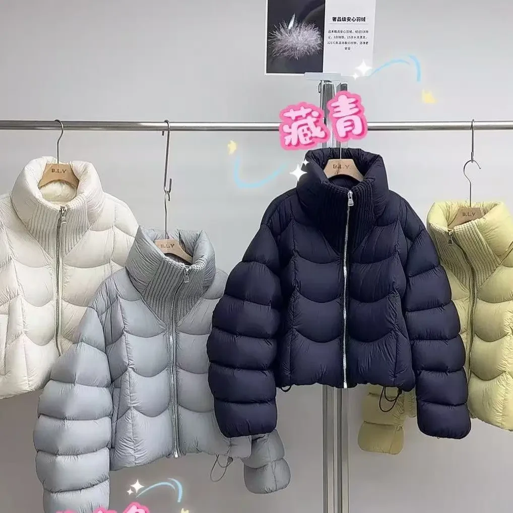 衣凡82FD003立领白鸭绒保暖冬季韩版女士羽绒服