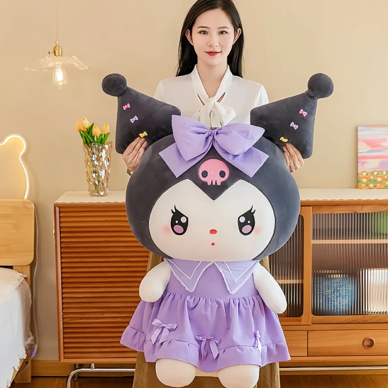 库洛米玩偶可爱美乐蒂公仔抱枕女生睡觉玩偶布娃娃毛绒礼品送女生