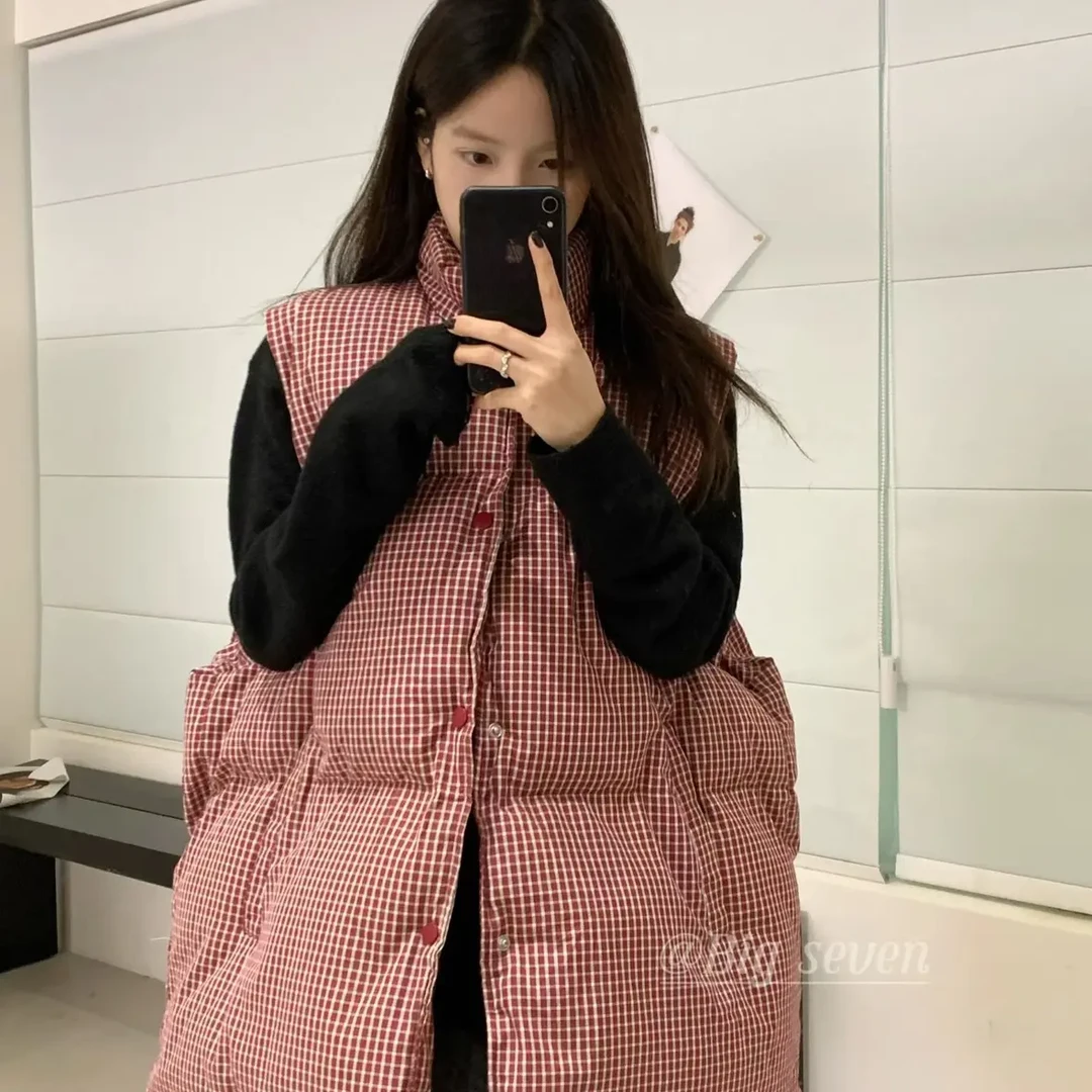 大7冬季韩版宽松大码胖mm慵懒休闲百搭立领网红时尚拍照必备衣服