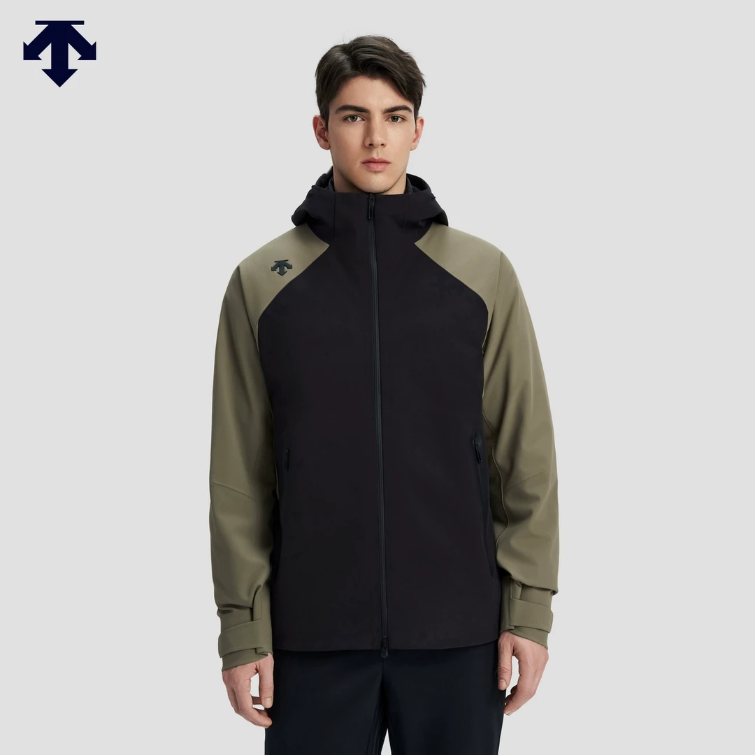 DESCENTE迪桑特综训运动健身男士上衣两件套三合一新品D5131TTT50