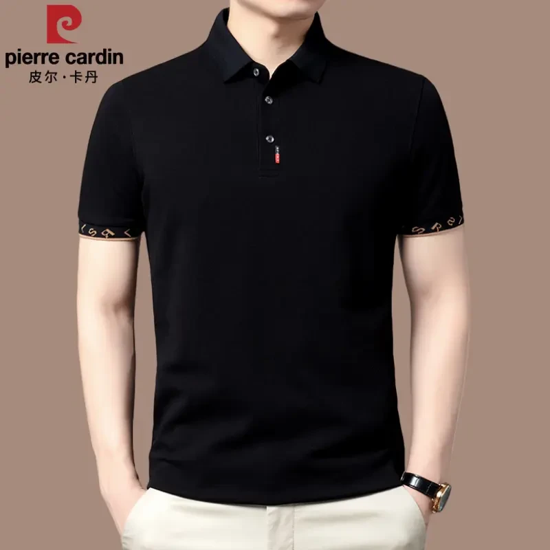 皮尔卡丹国际大牌高档男士短袖POLO衫夏季薄款时尚休闲T恤百搭潮.