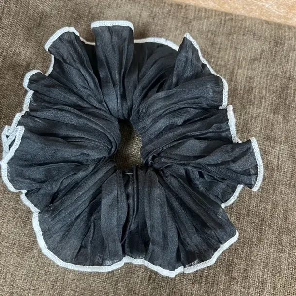 高弹力褶皱百搭丸子头大肠发圈发绳