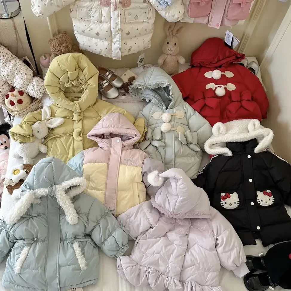 下单备注【编号】新款童装90白鸭外套棉服专用链接