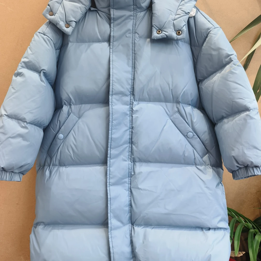 中长款连帽冬季加厚保暖洋气儿童羽绒服766