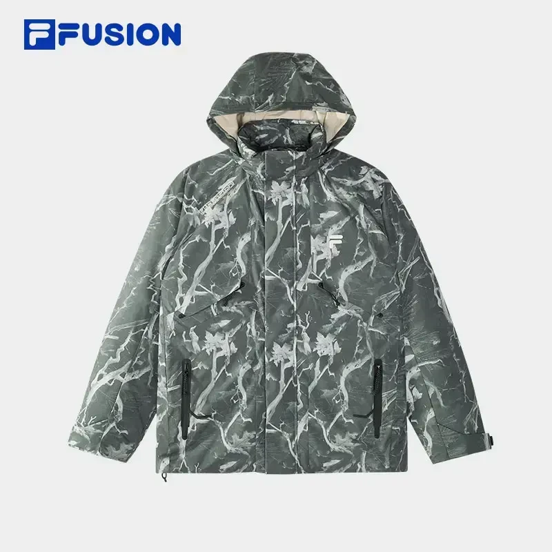 Fila/斐乐新款防风保暖棉服运动休闲连帽棉衣时尚宽松T11M511902F