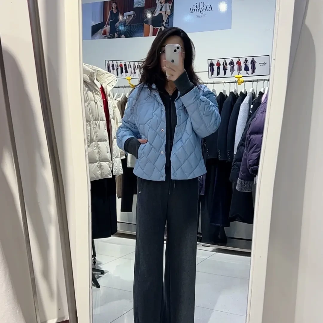 【纳纹】冬季新款保暖鸭绒羽绒服