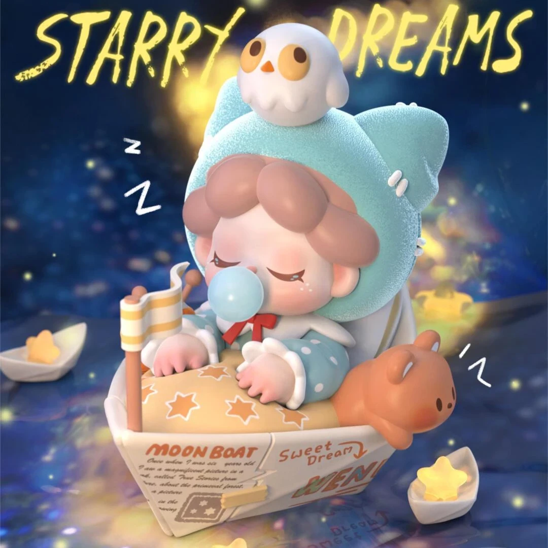 【拆盒】Wendy跟着月亮走系列惊喜手办潮玩盲盒