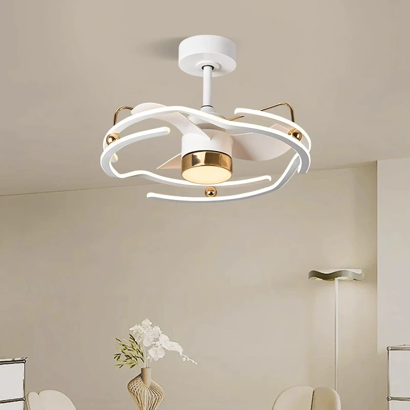 餐厅风扇灯吊扇灯家用客厅卧室变频静音大风力智能全光谱护眼吊灯