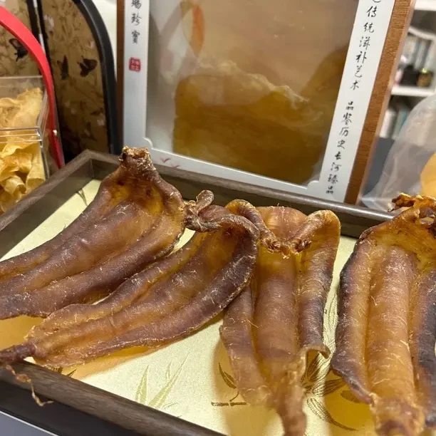 正三门土鳘公鱼胶老胶清水厚肉天然深海花胶孕妇滋补营养干货