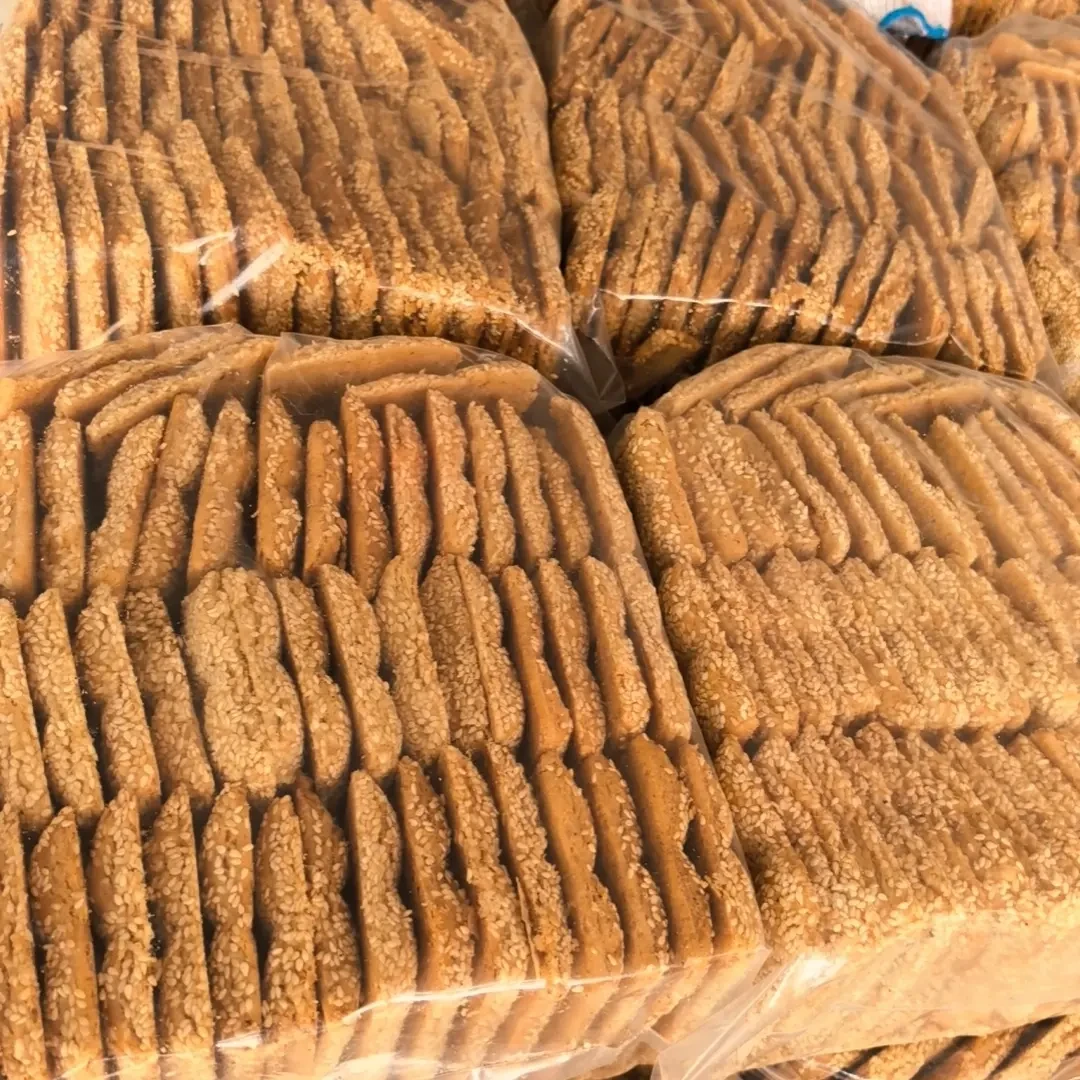 南通特产传统老式干吃芝麻原味脆饼（香 酥 脆）