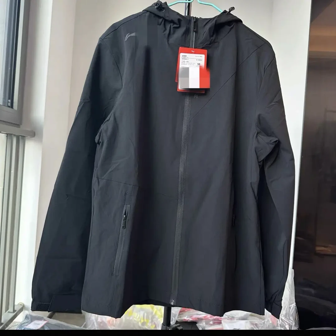 （末季清仓）正品李宁男士综训吸湿速干梭织上衣适合训练005-1