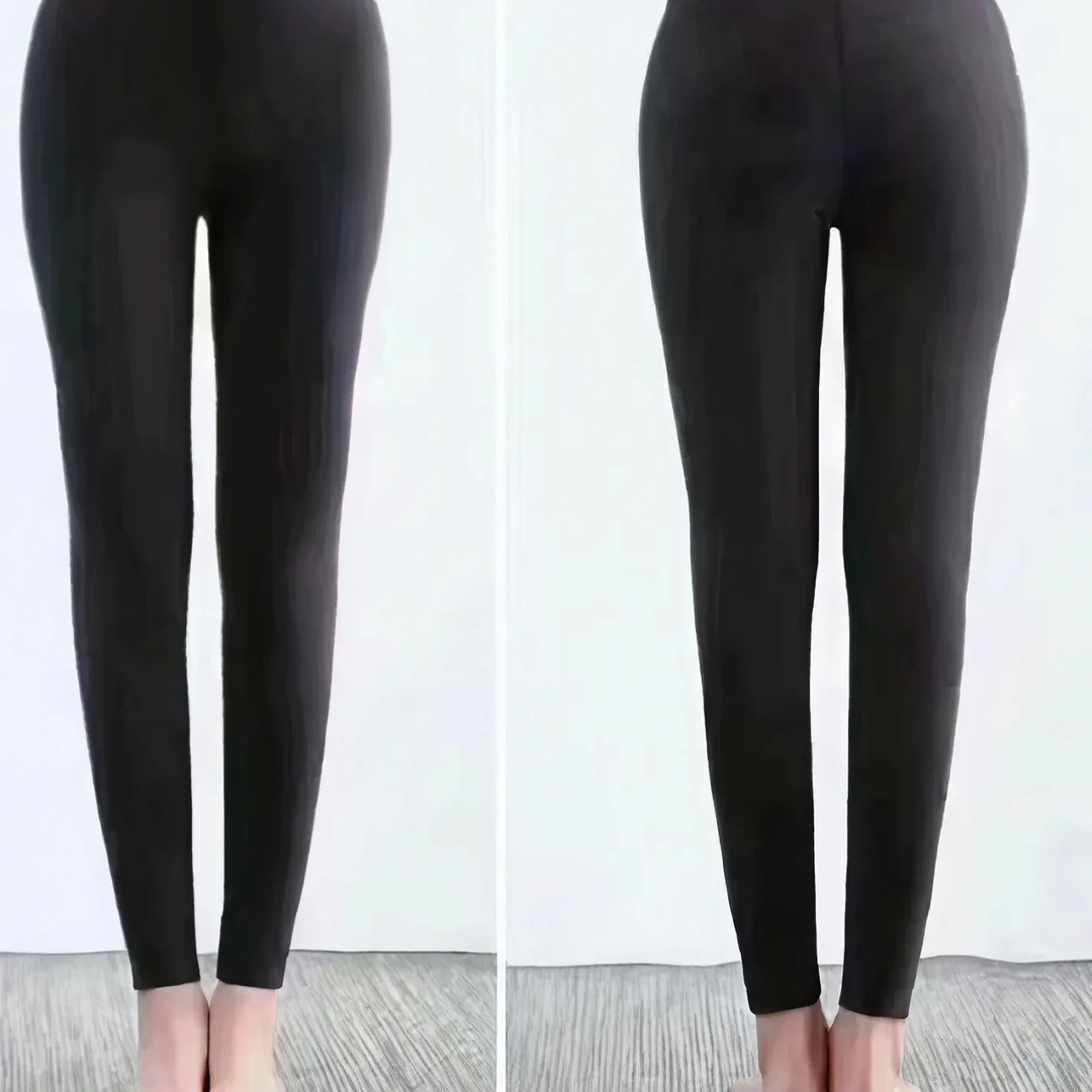 【秋冬羊绒打底裤】亲肤锁温+修身版型正面衬腿直/背面拢女式不