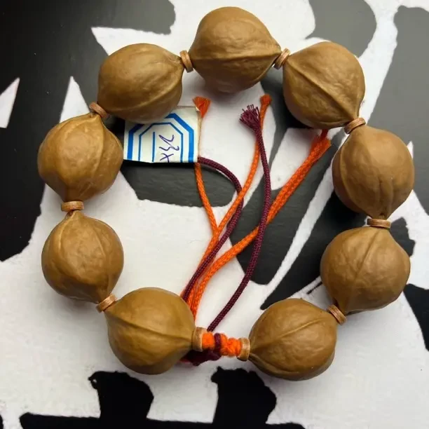 23-27原生态老树梅林铁核 橄榄核文玩手串