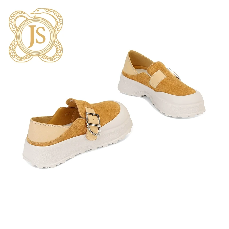 已开价，2221D52519Z绒面懒人鞋一脚蹬时尚个性增高厚底休闲勃肯