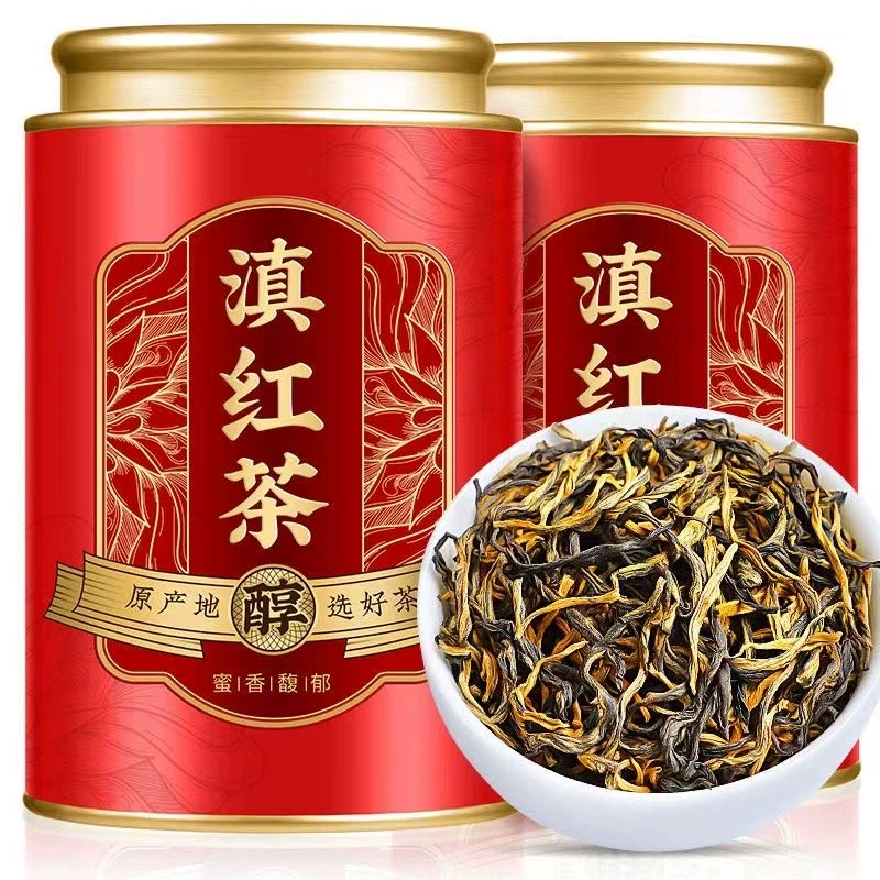 特级滇红茶新茶浓香型正宗云南凤庆古树红茶茶叶密香高品质礼罐装