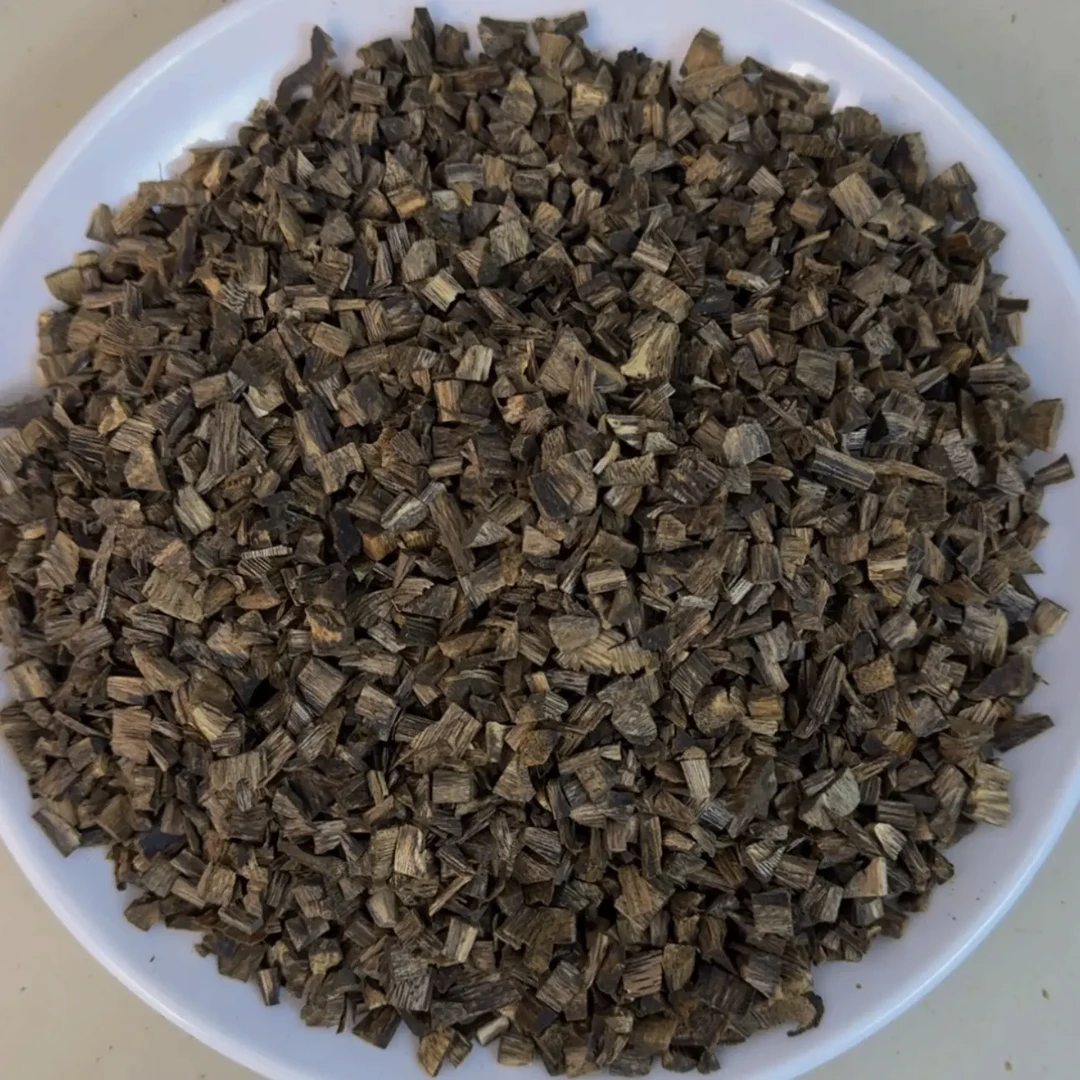 天然奇楠金沙叶品种醇化碎料  100克