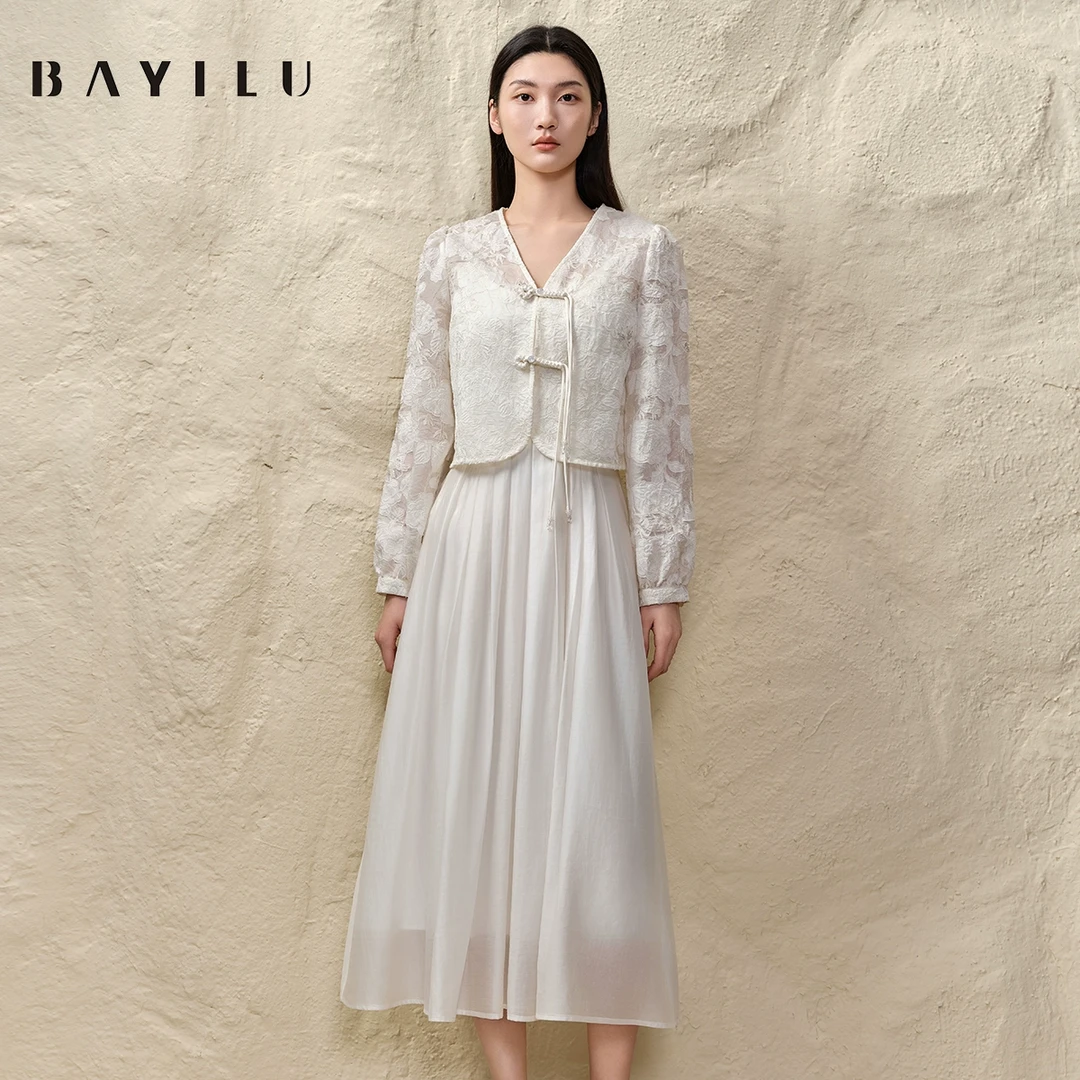 【女乔】芭依璐2025春季新款时尚套装91TZ615