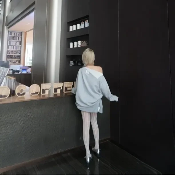 ANNAMOOER休闲系带卫衣短裙