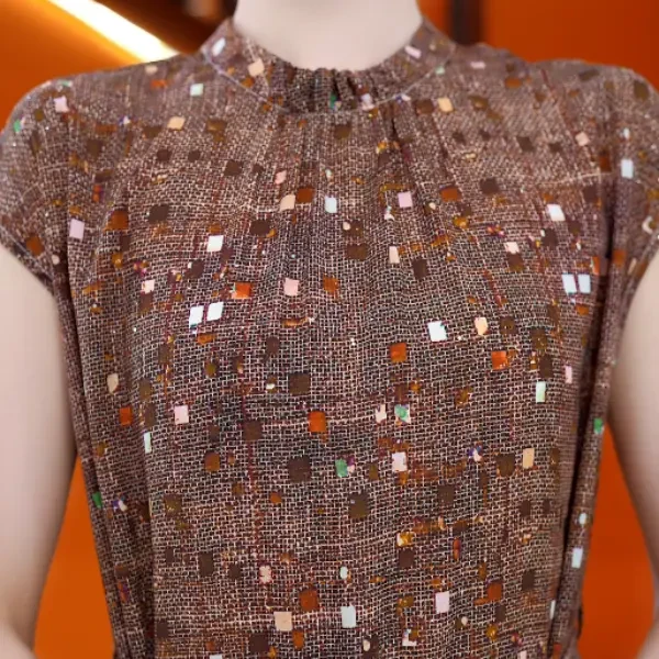 2025新款山有扶苏连衣裙新中式中长款宽松裙子气质夏季正品女显瘦