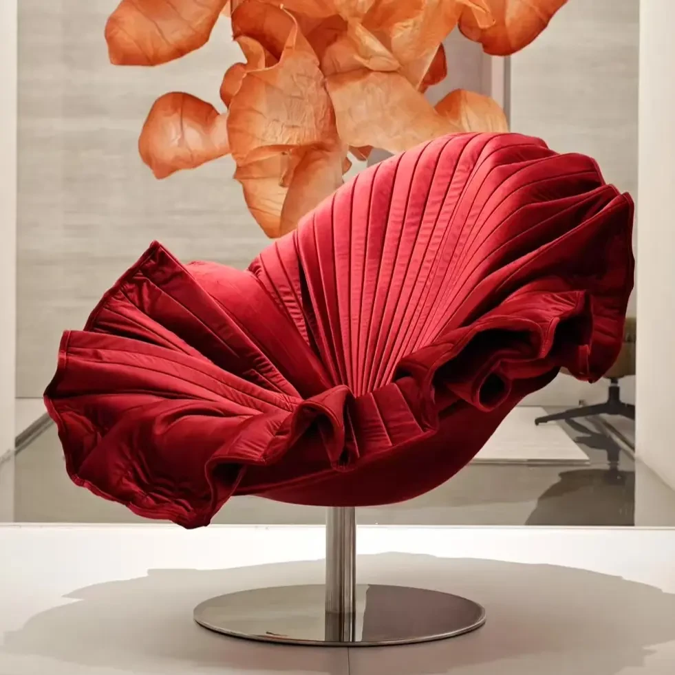 云宅记【BloomChair花瓣休闲椅】北欧躺椅创意沙发椅休闲椅个性花瓣