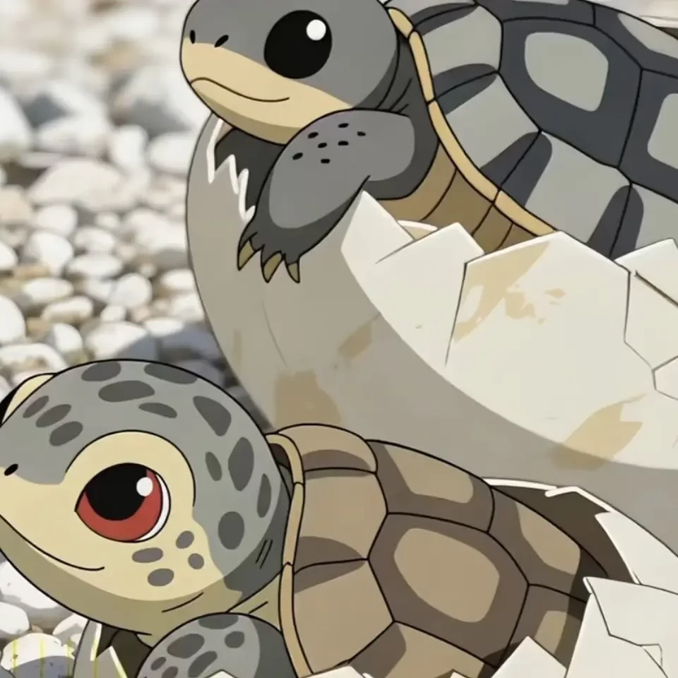 直播间1对选龟专用活体观赏龟宠物龟好养耐活链接