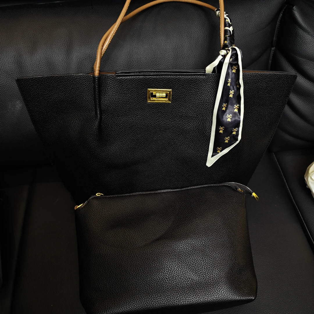 大容量通勤托特包夏季新款单肩手提女包小清新