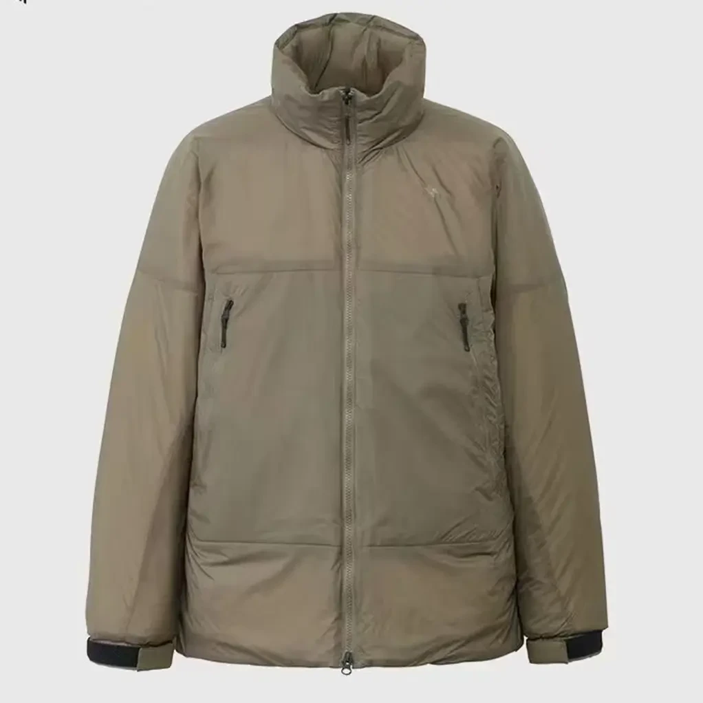 男士户外立领连帽  (帽子可隐藏）面料防风防泼水透气处理机能棉服