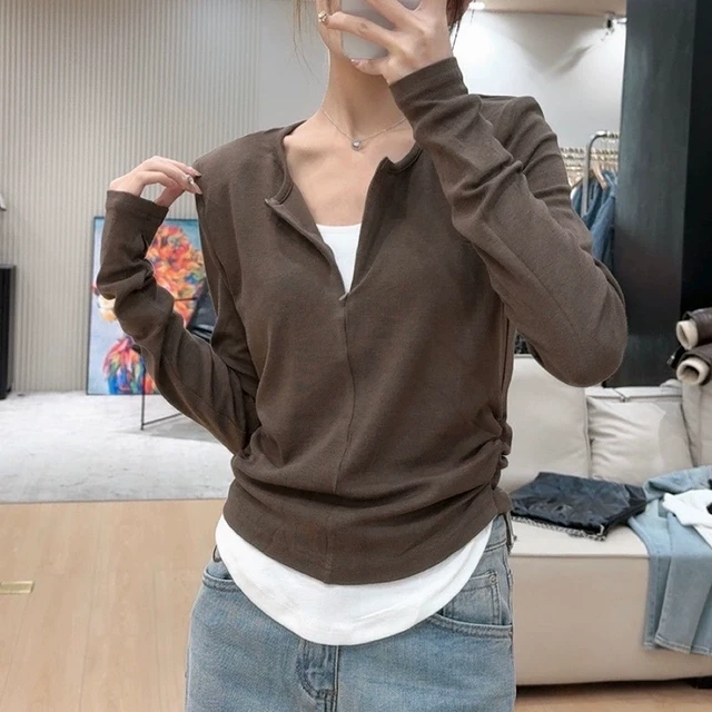 轻熟辣妹风修身显瘦假两件隐形半开拉链收腰出席正式场合女士服装