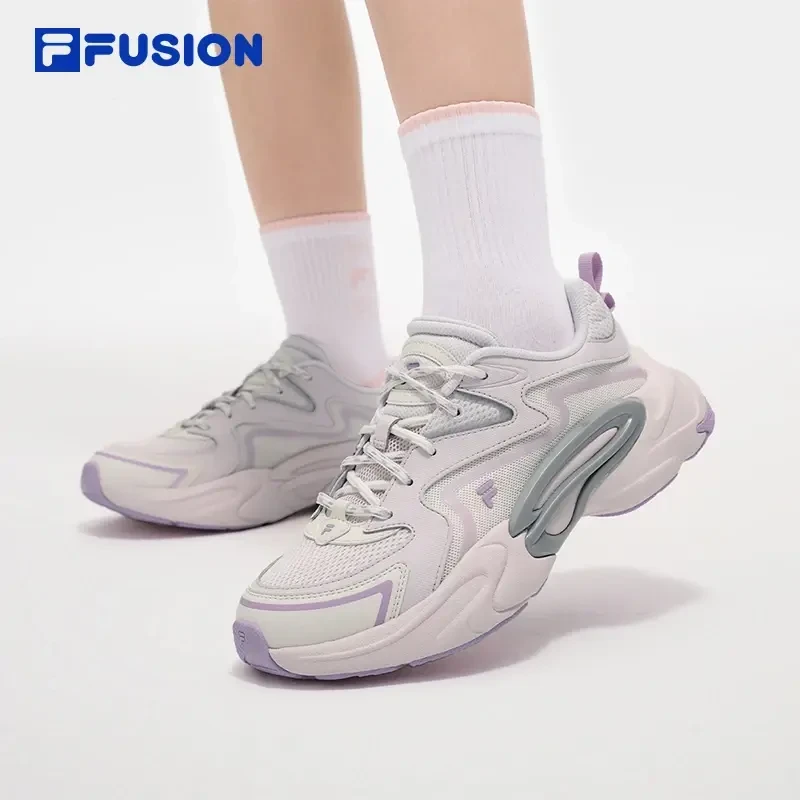 FILA FUSION夏季情侣新款【时尚百搭】运动引力鞋DXT12W521101