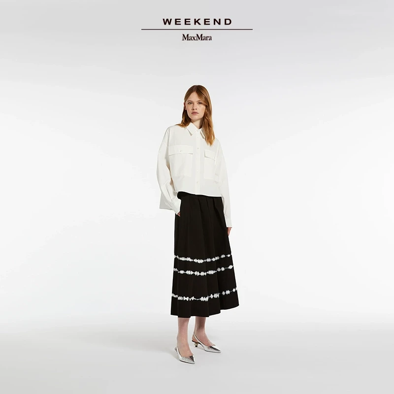 Weekend MaxMara 春夏女装棉府绸衬衫5111014106