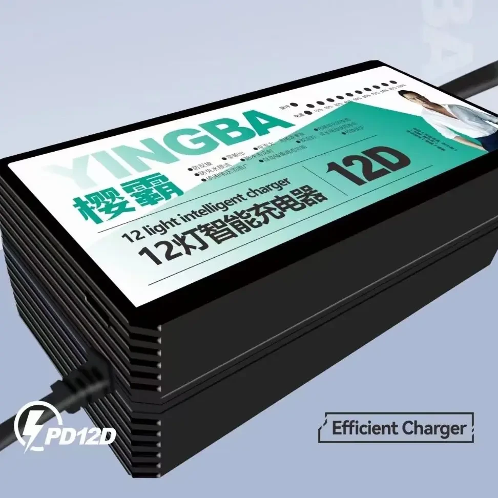 48V快充自动断电电动车铅酸电池充电器