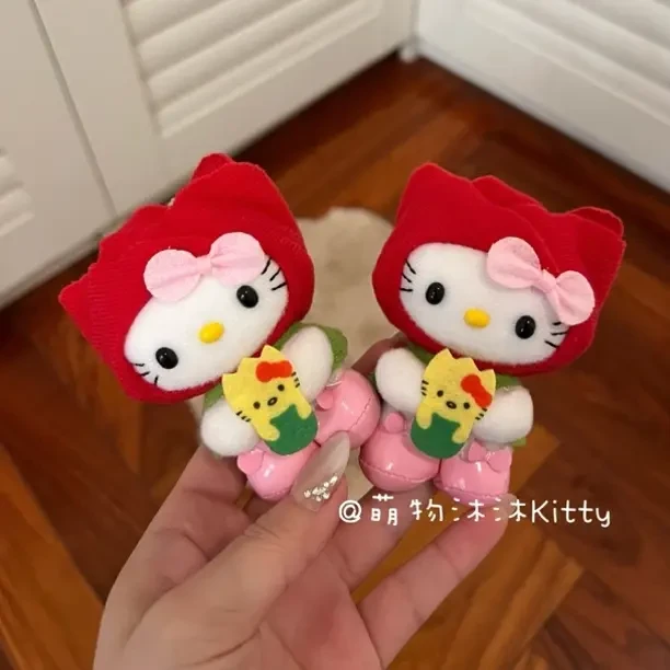 中古萌萌郁金香头kt挂件