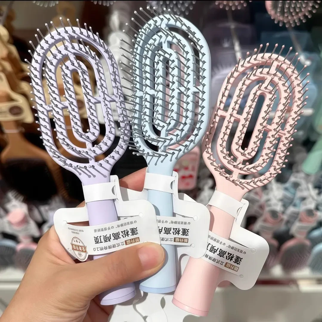 迷你便携立式排骨梳女士蓬松美发梳小号高颅顶发型梳子小巧随身带