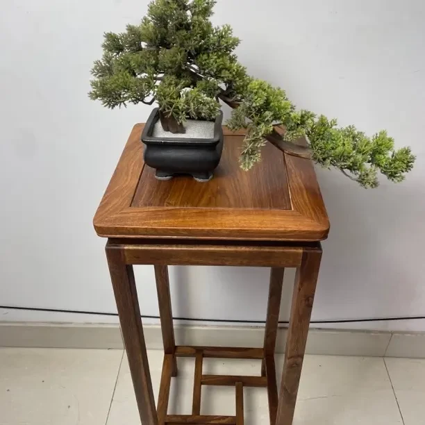 花梨木中式花架客厅阳台盆景置物适用