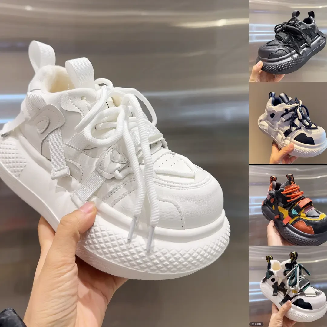 【橙】大胖超轻底秋冬新款低帮女鞋