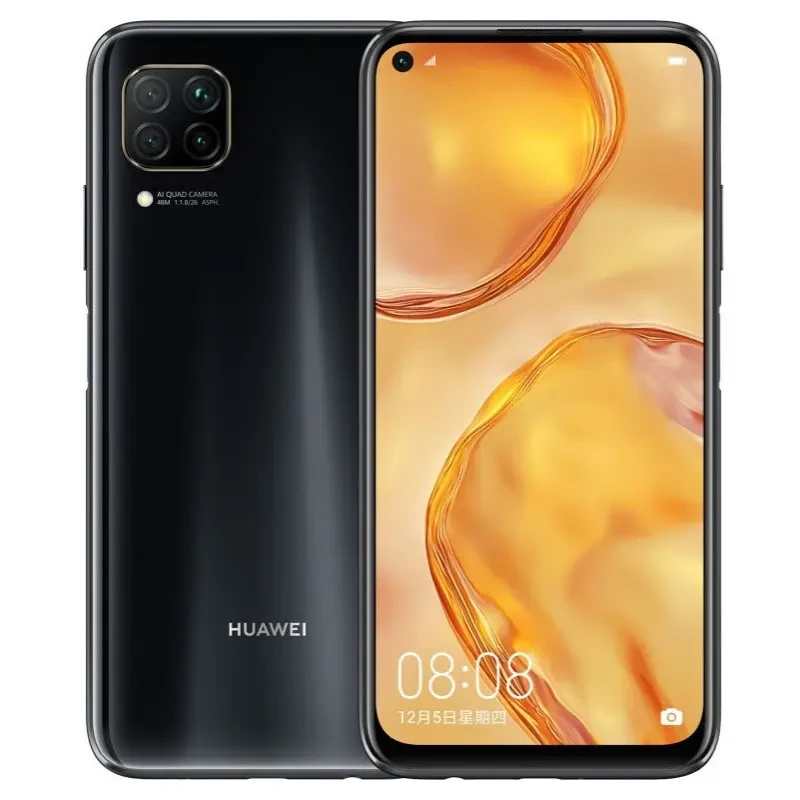 99新 Huawei/华为 华为 nova6SE麒麟810拍照游戏手机 双卡双待4G