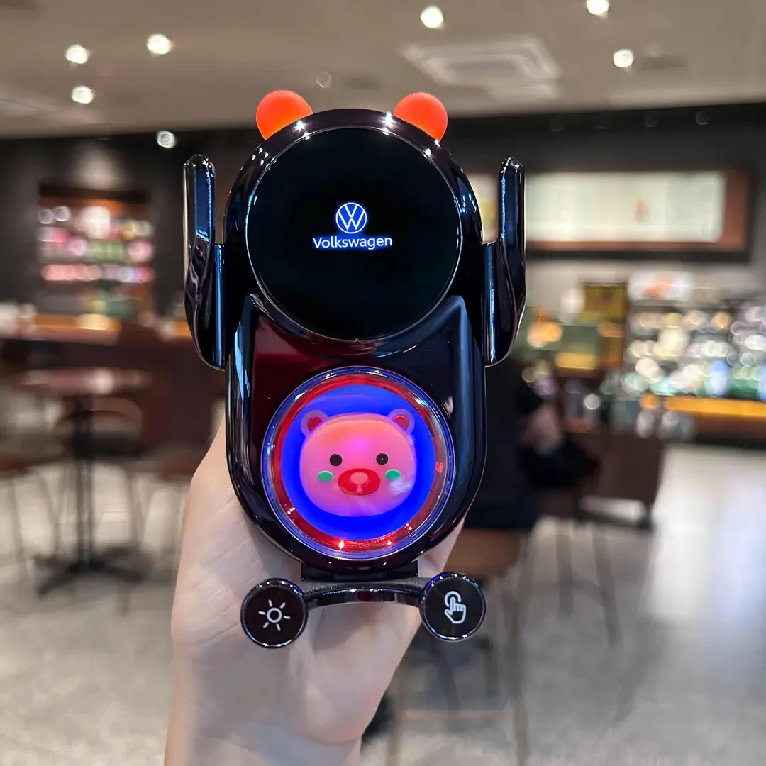 大众车载手机支架cc凌度迈腾帕萨特宝来途观车载无线充手机支架