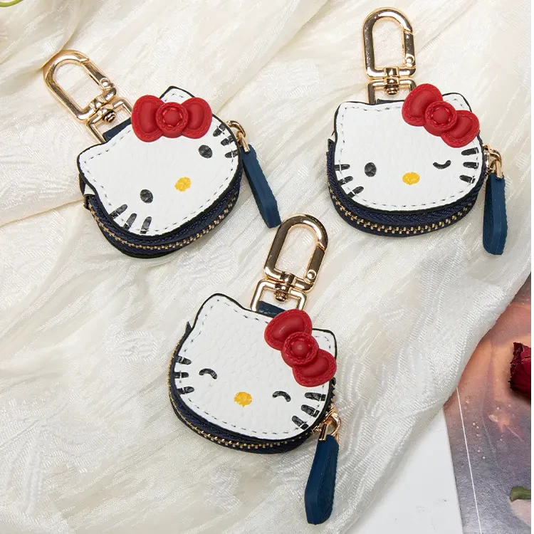 可爱卡通凯蒂猫钥匙扣KT猫挂件礼物高颜值少女心包包挂饰女生礼物