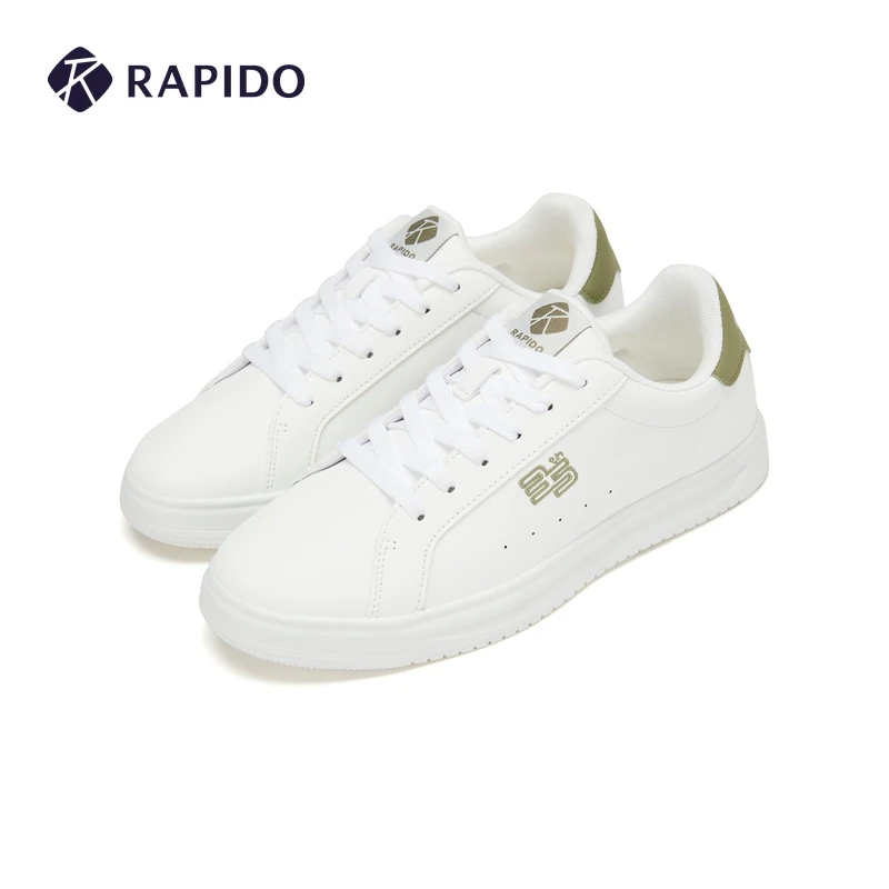 RAPIDO雳霹道春秋运动鞋基础系带小白鞋舒适简约休闲鞋CQ3ZK3S04