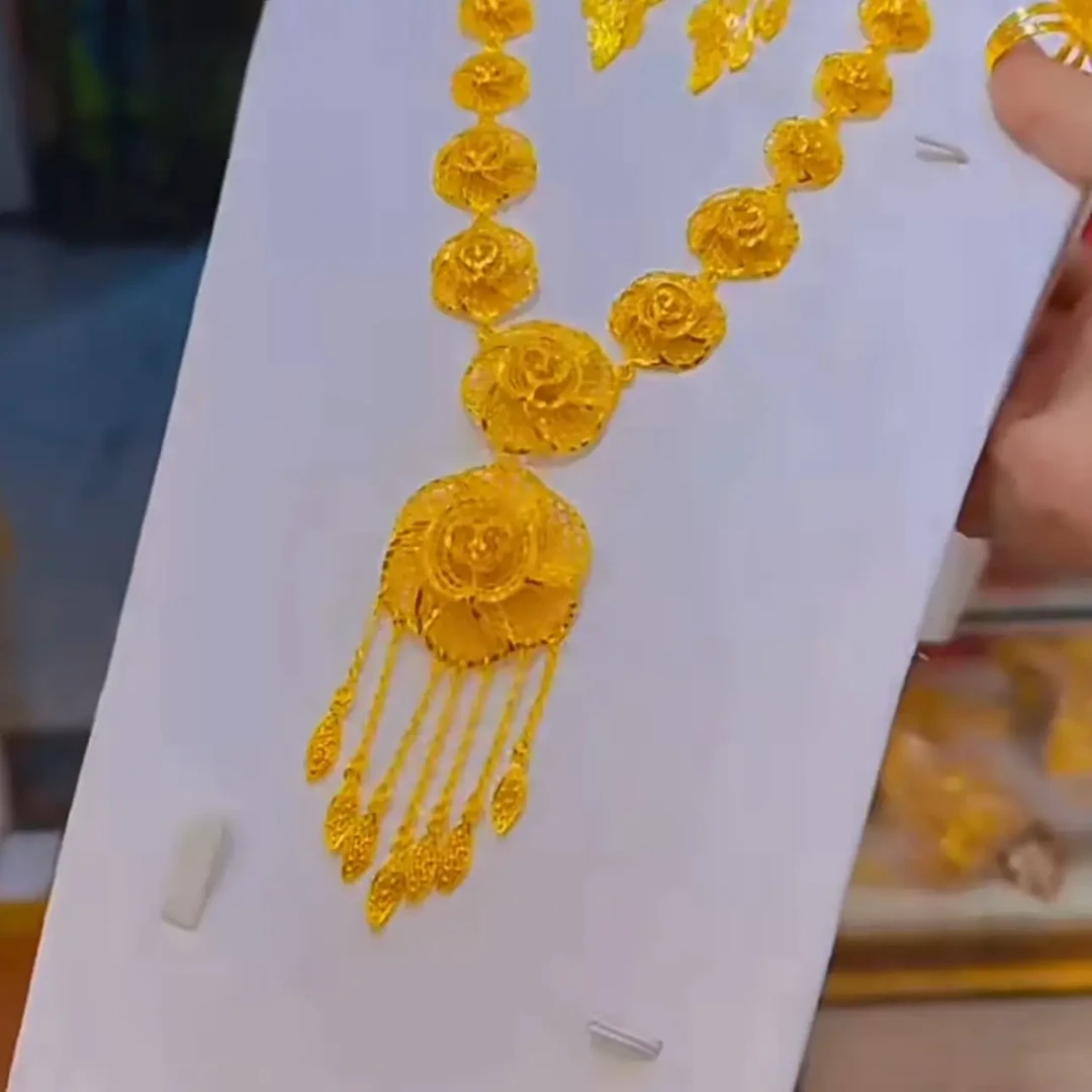 铜合金亚克力婚庆饰品 铜合金 新款精美时尚玫瑰花altunposon首饰