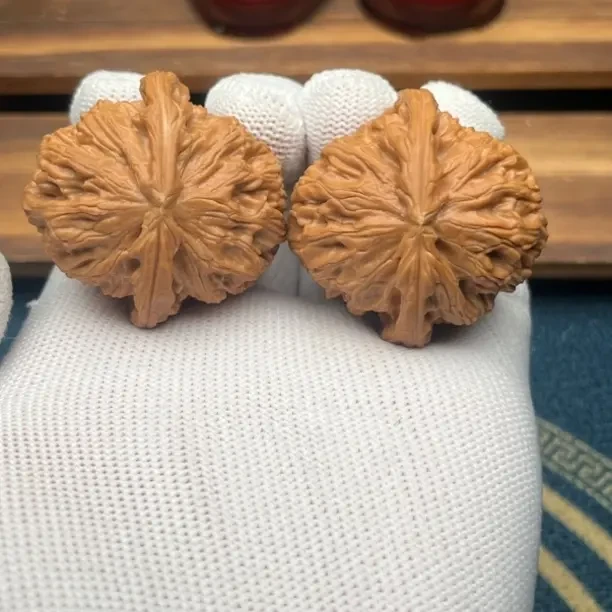 文玩核桃白狮子42尺