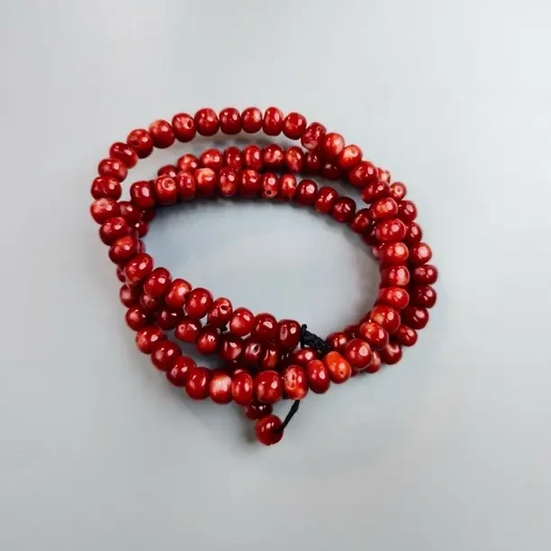 梓钦甄选-阿卡珊瑚108卡6mm39.25g
