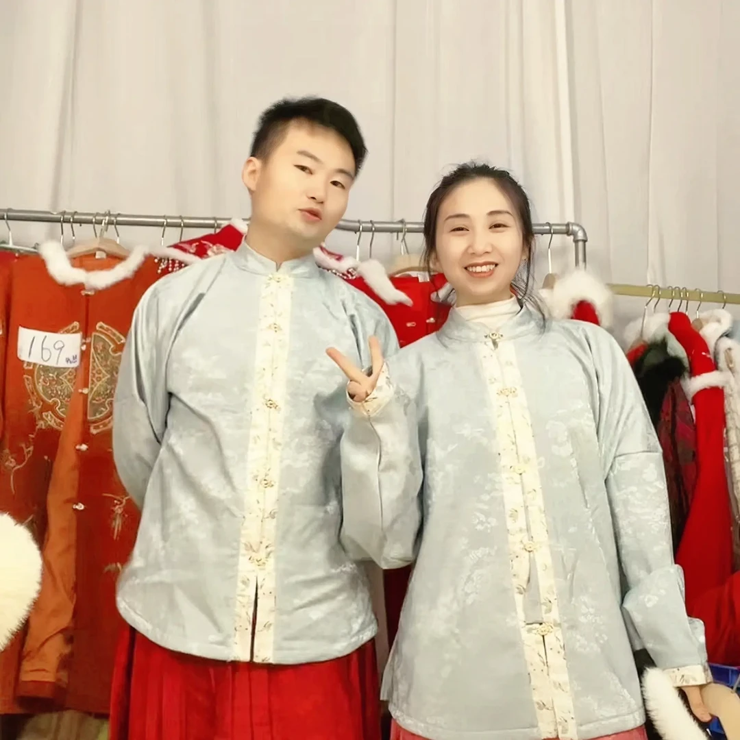 过款链接 高品质立领弓袋袖汉服工厂直出 上选编码下选