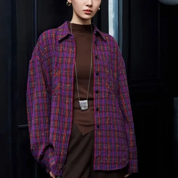 【店铺同款】LIVELY.YAN俪妍 时尚复古小香风衬衫