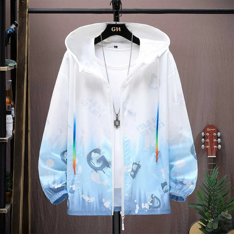 13青少年学生防晒衣14夏季潮流12男孩薄款透气外套15岁大童防晒服