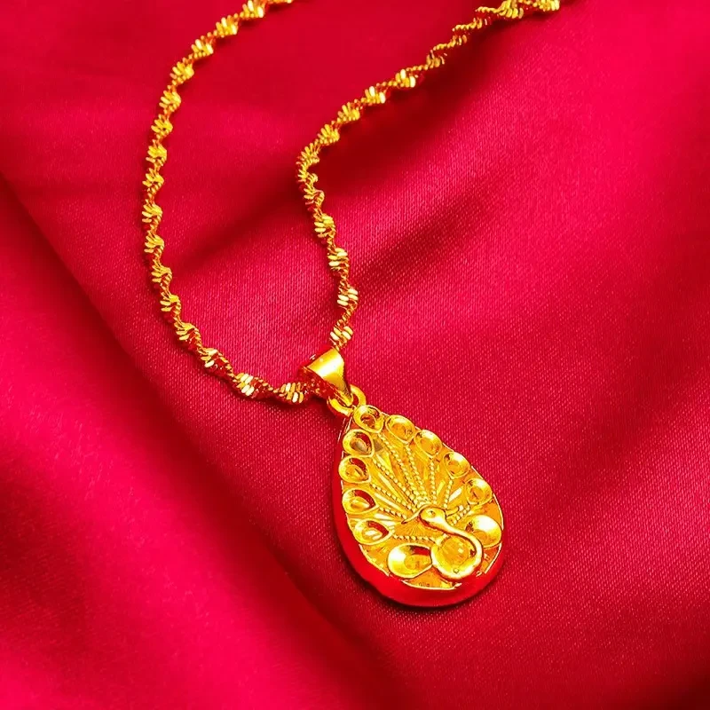 【伴手礼福利】【专柜品质】水滴形孔雀女简约时尚个性百搭