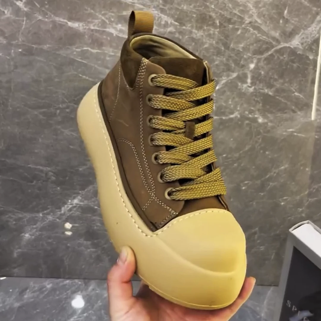 2025新款春季新款商务休闲舒适圆头时尚百搭磨砂皮勃肯鞋男5681