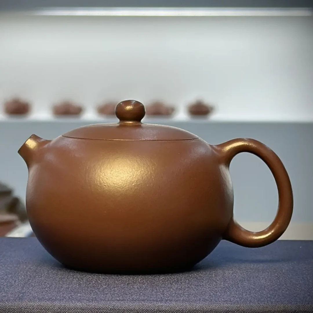 半手工紫朱泥河豚西施150cc